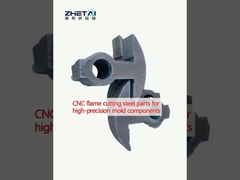 Yüksek hassasiyetli kalıp bileşenleri için CNC alev kesme çelik parçaları