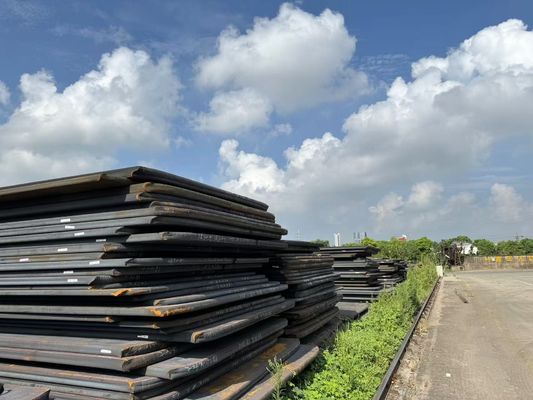 Gemi inşaatı orta karbonlu çelik plaka A36 Q235B