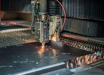 Hidrolik Baskı Makineleri için Karbon Çelik Lazer Kesme Parçaları