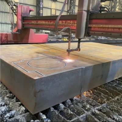 Q355B Karbon çelik levha kaynak işleme özel tek ağırlık 100 ton